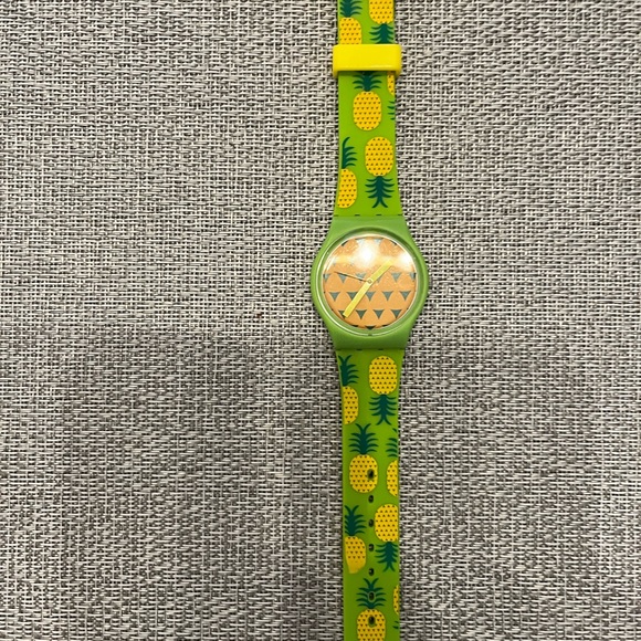 Pineapple Swatch Watch
